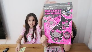 Sihirli Halloween cadılar bayramı hello kitty dergisi açıyoruz [upl. by Ayatan]