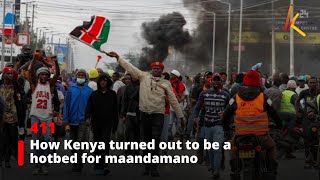 How Kenya turned out to be a hotbed for Maandamano [upl. by Nnylirret]