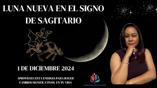 LUNA NUEVA EN SAGITARIO 2024 EXPANSION predicciones lunanueva eclipse lunareclipse [upl. by Campney]