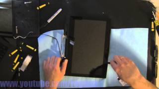 ALIENWARE M11X M11XR2 take apart video disassemble how to open disassembly [upl. by Ule]