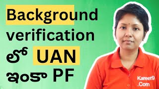 UAN and PF in Background Verification  How to Update your UAN and PF Details  Pashams [upl. by Bollen575]