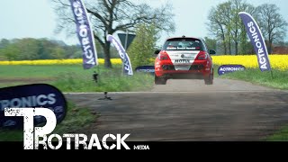 Rallye Sulingen 2023  Lasse Karlshøj  Isabell Kvick 77 Opel Adam R2 [upl. by Nealy]