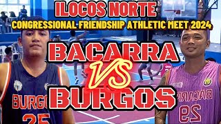 BACARRA VS BURGOS  CFAM 2024 ILOCOS NORTE GAME HIGHLIGHTS [upl. by Derriey]