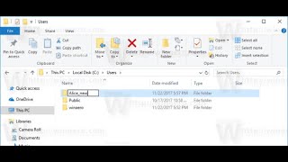 How to Rename the User’s Folder in Windows 10 Quick amp Easy [upl. by Htinnek665]