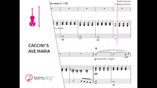 Caccinis Ave Maria for Viola 🎻 [upl. by Darooge]