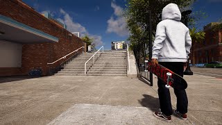 Session Skate Sim  Raw Realistic Gameplay Vol 8 Schoolyard DLC [upl. by Nesyaj160]