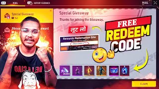 Free Fire Free Rare Items Redeem Code 🥳 [upl. by Alur]