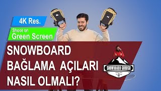 Snowboard Bağlama Açıları Nasıl Olmalı [upl. by Rudich]