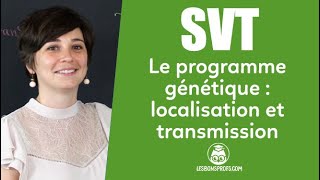 Le programme génétique  localisation et transmission  SVT  Collège  Les Bons Profs [upl. by Kato]