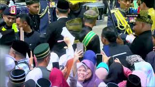 LIVE Ceremonial arrival of the 16th Yang diPertuan Agong and Permaisuri Agong [upl. by Ecirehs]