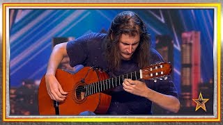 La sensibilidad de este guitarrista hace llorar al jurado  Audiciones 2  Got Talent España 2019 [upl. by Aihsenat]