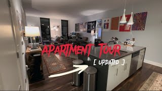 Modern Apartment Tour UPDATED  Downtown 1 Bedroom Bachelor Pad [upl. by Samala710]