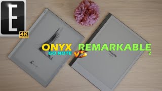 Remarkable 2 vs Onyx Boox GO 103quot Note Comparison [upl. by Lehcyar]