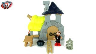 The Smurfs Gargamels Castle Set Toy Review Jakks Pacific [upl. by Adnuhsal]