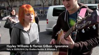 Hayley amp I  Ignorance acoustic [upl. by Aninaj]