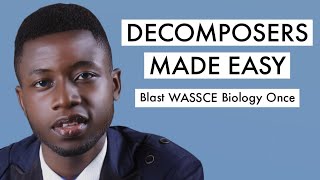 WAEC Biology Tutorial Question amp Answer On Decomposers Top 1 [upl. by Aeli]