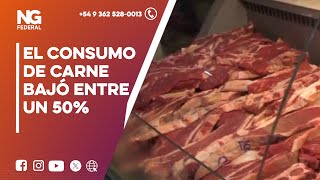 NGFEDERAL  EL CONSUMO DE CARNE BAJÓ ENTRE UN 50 [upl. by Leanatan475]