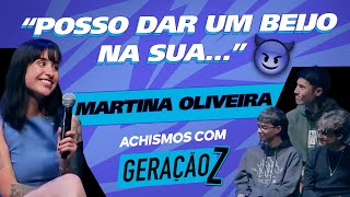 MARTINA OLIVEIRA VS 3 MONGOS  ACHISMOS COM A GERAÇÃO Z [upl. by Crandall]