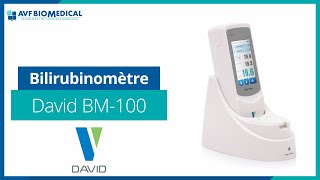 Bilirubinomètre David BM100  AVF Biomédical [upl. by Onitnatsnoc]