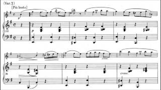 Variations for Flute and Piano in E major B9 Chopin  Sheet Music [upl. by Ylrebmyk]