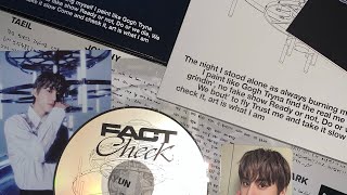 Unboxing album NCT 127 FACT CHECK [upl. by Nirrac]