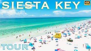 Siesta Key  Sarasota Florida  Island Tour [upl. by Noirred913]