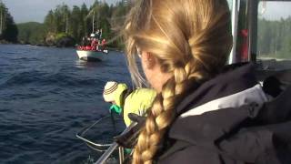 Ladies Fishing  Searching for Chinook Salmon Langara Island [upl. by Sioux6]