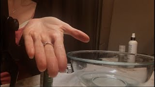 ASMR Hand Sounds Beauty Products Whispers amp Soft Spoken [upl. by Kylstra145]