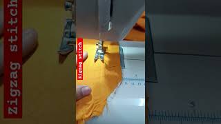 Zigzag Stitch  Electric Sewing Machine Sewingtips and tricksytshorts sewingshorts boutiquework [upl. by Assyl]