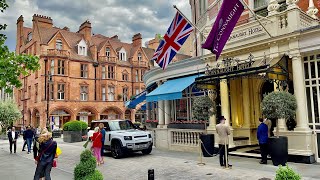 Mayfair London Walking Tour Lifestyles of the Rich and Famous  MAYFAIR Posh area in Central London [upl. by Latrice677]