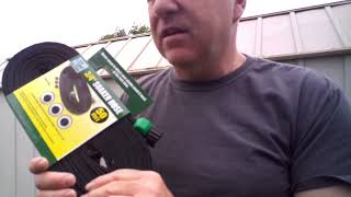 How I Use A Garden Soaker Hose quotOne Stop Gardens Soaker Hosequot [upl. by Arnuad]