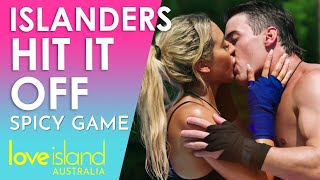 Islanders play a spicy game of Hit It Off  Love Island Australia 2023 [upl. by Nonna]