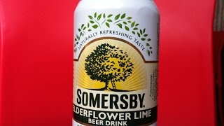 Somersby Elderflower lime Beer drink  Produit Polonais [upl. by Winnah]