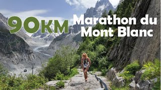 90km  Marathon du Mont Blanc 2024 [upl. by Zandra]