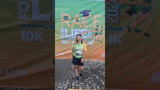 5km run 🏃‍♀️ Race for LIFE 💚 funrun [upl. by Akere133]