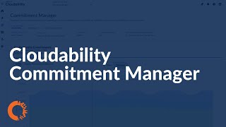 Cloudability Commitment Manager [upl. by Peirsen]