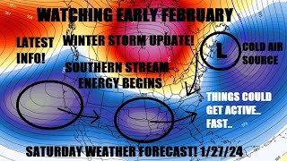 Early February needs to be watched Detailed breakdown Winter storm update Latest info [upl. by Rundgren84]