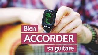 ACCORDER sa guitare FACILEMENT avec un accordeur [upl. by Adiasteb]