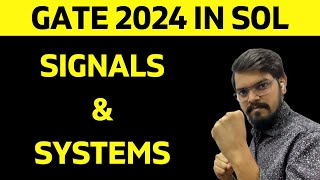 Signals amp Systems  GATE IN 2024 Solution  Previous Year Questions  Instrumentation Engineering [upl. by Cirdec921]