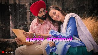 Happy birthday song whatsapp status letest punjabi song status [upl. by Yromem748]