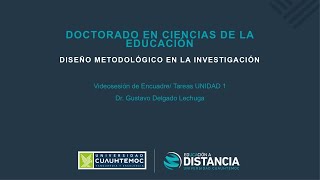 Videosesión de encuadre al curso DMIE Nov 2024 [upl. by Malkin]