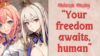 Giantess Princess and Queen Play With You FFMA4A ASMR RP [upl. by Fanya]