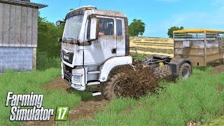 Multiplayer Farming Simulator 17  Thornton Farm Episode 1 [upl. by Erlinna]