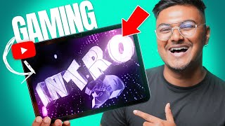 How to Make Intro for Gaming Channel Free amp Easy  Gaming Intro Kaise Banaye 🔥 [upl. by Notsirb]