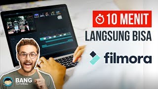 10 Menit Belajar Filmora untuk Pemula  FILMORA TUTORIAL 5 [upl. by Anauqed422]