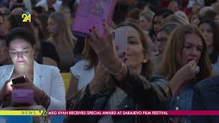 Meg Ryan Receives Special Award At Sarajevo Film Festival [upl. by Sall870]