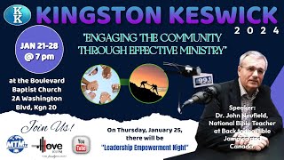 24 January 2024  Kingston Keswick 2024  Engaging The Community Through Effective Ministry [upl. by Eiramnwad845]