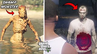 GTA 5  20 CREEPY Secrets of Sandy Shores [upl. by Ainerbas]