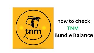 How to check TNM Bundle Balance step by step [upl. by Domonic207]