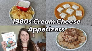 CREAM CHEESE APPETIZERS 😋 1980s Party Recipes [upl. by Osnerol]